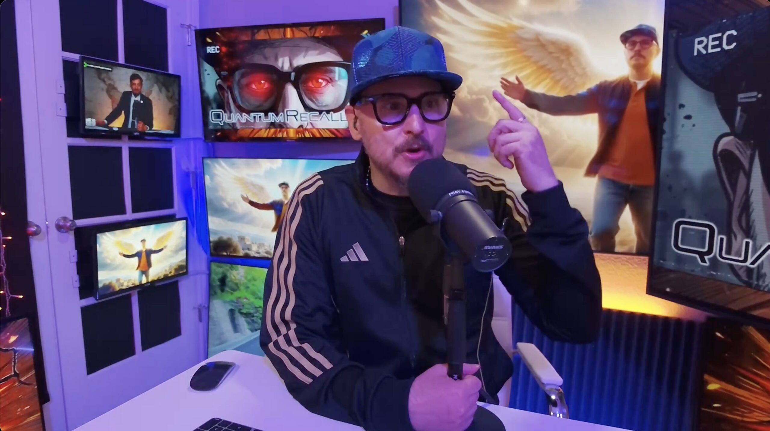 Quantum Recall - Paul Saurini hosting the live show