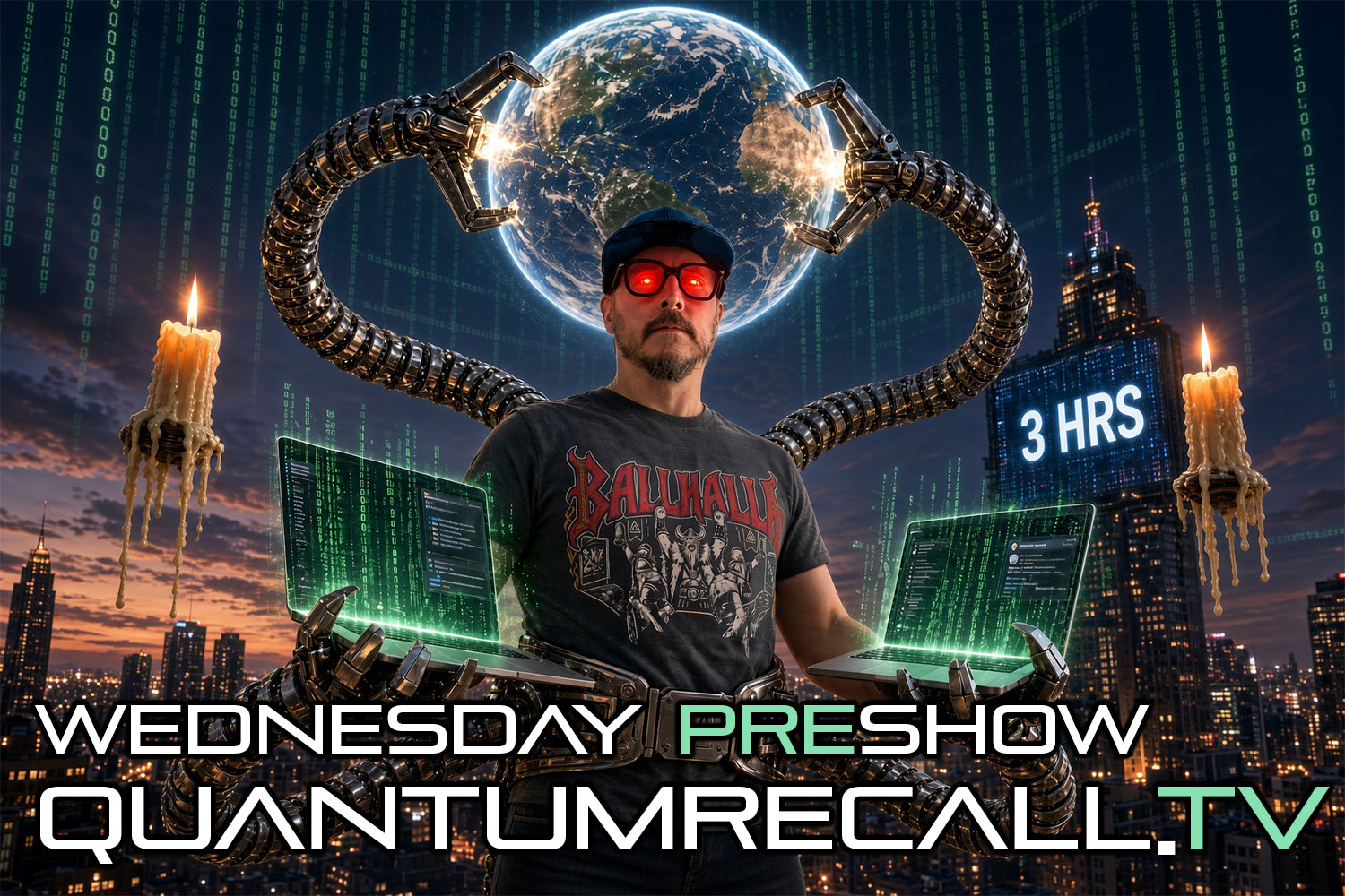 Quantum Radio Pre-Show: Doc Ock Mode, Vibe Coding Nonstop & Strung Out on AI