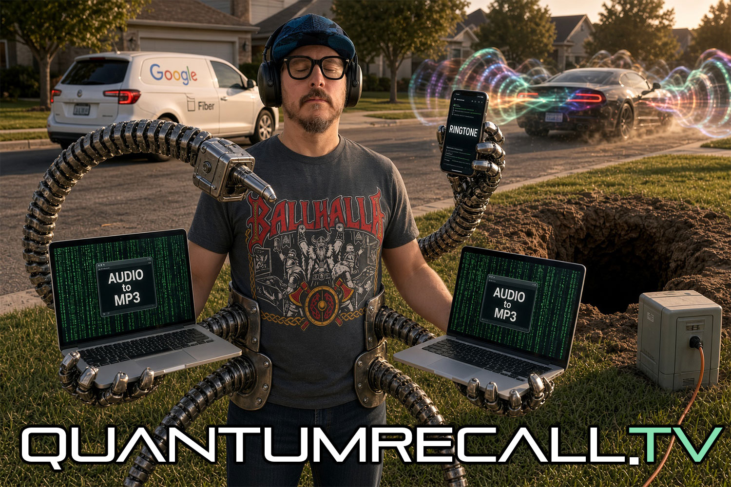 Quantum Recall Episode 15: Craving Silence, a Google Fiber Hole, and a 3:30am AI App