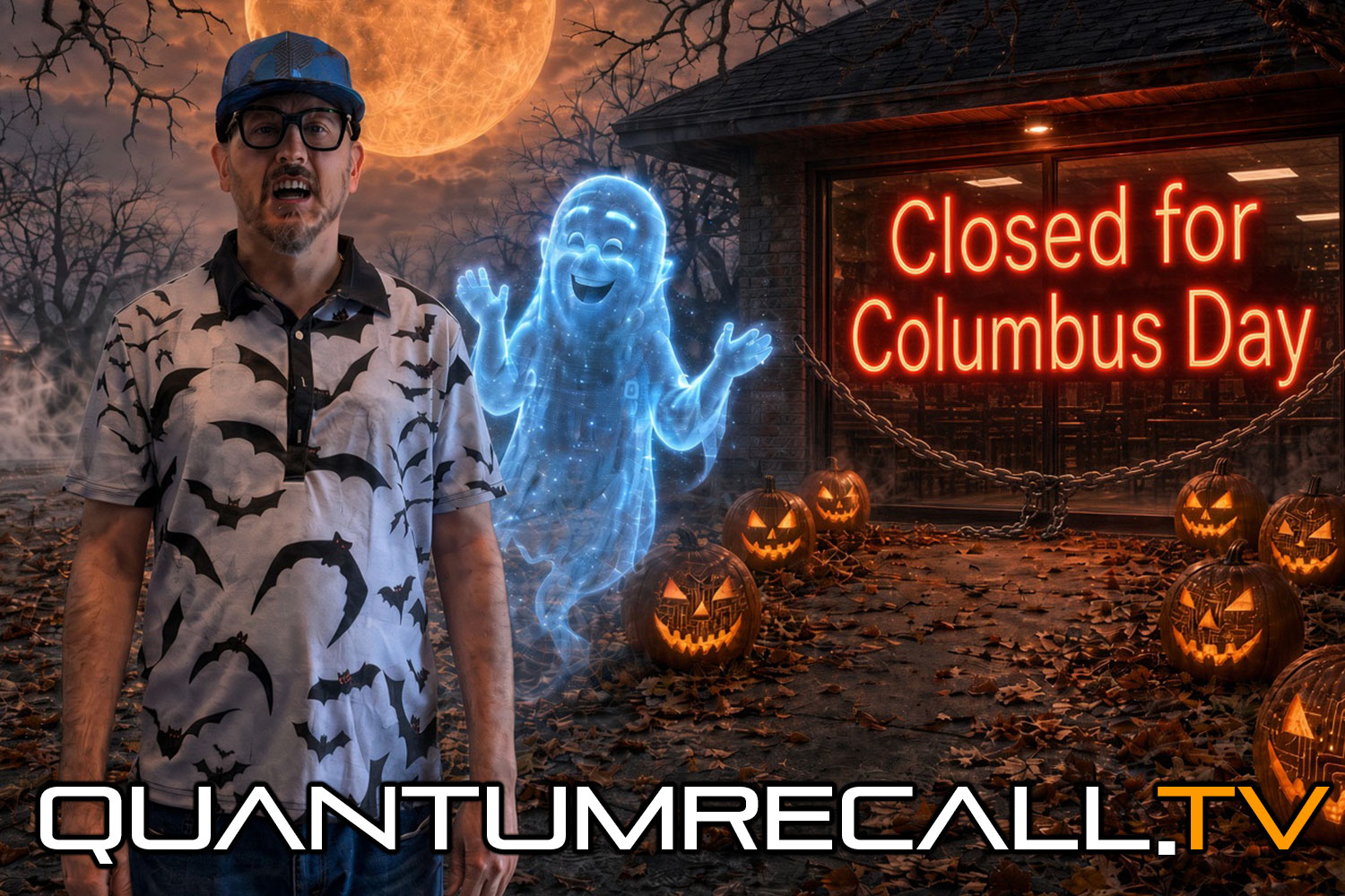 Columbus Day Closures, QVideo8 Grind & Claude’s Fake Tip | Quantum Recall Ep. 17