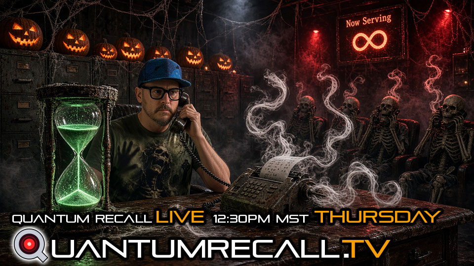 Ep18: AI Courtesy, IRS Fax Hold, Toilet Hero & Cologne Clone | Quantum Recall LIVE